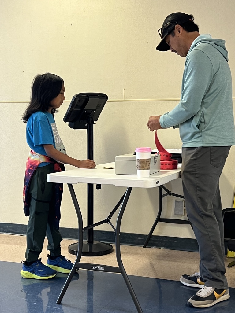 Buying his ticket