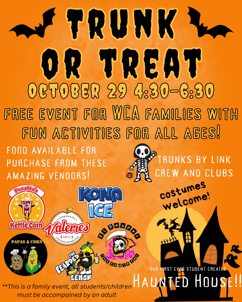 Trunk or Treat Flyer 2025