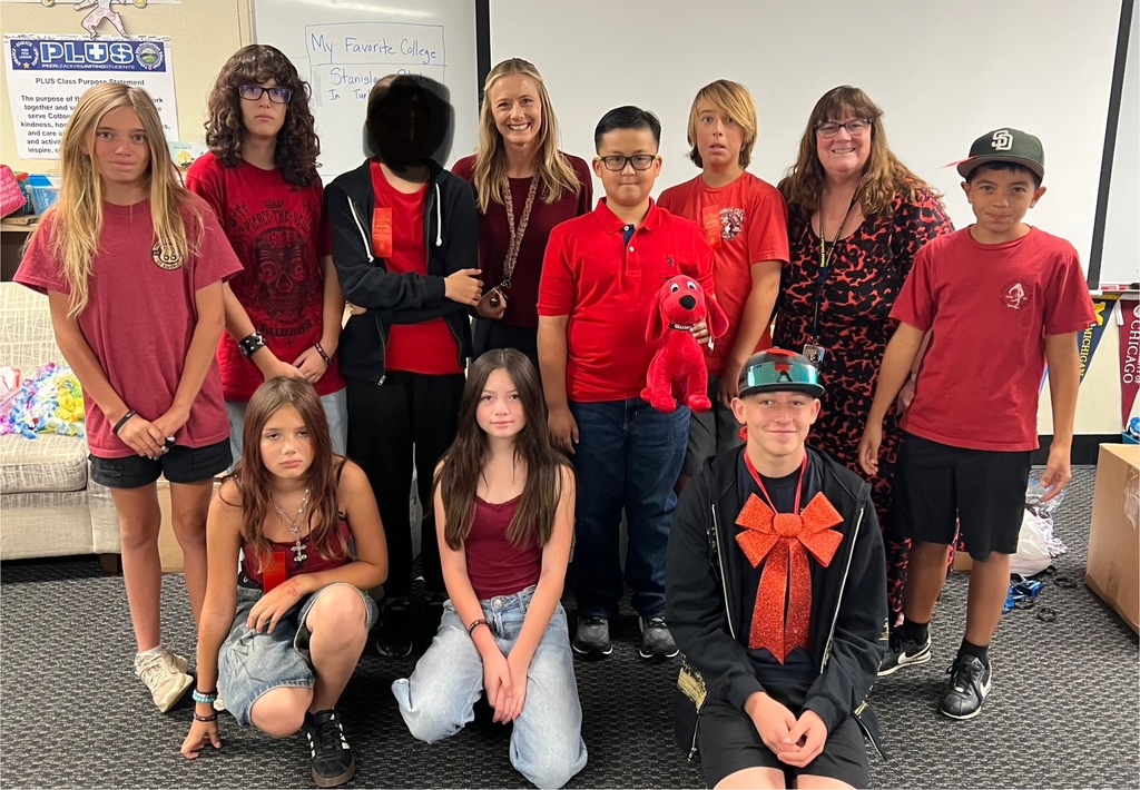 PLUS Leaders showing their spirit