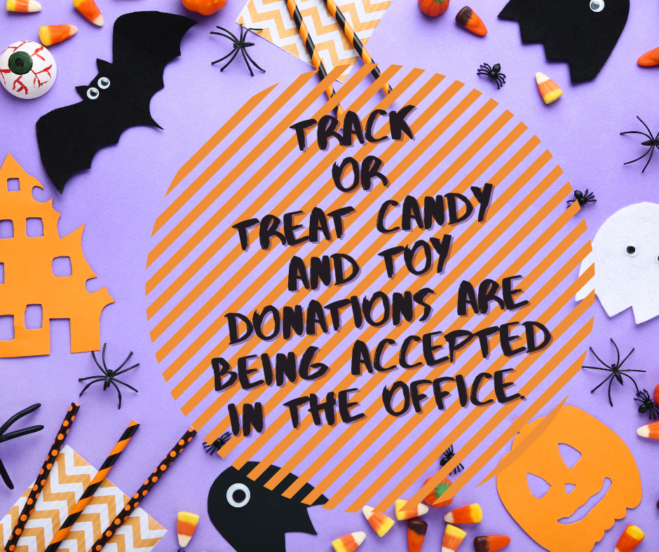 Candy donations accepted