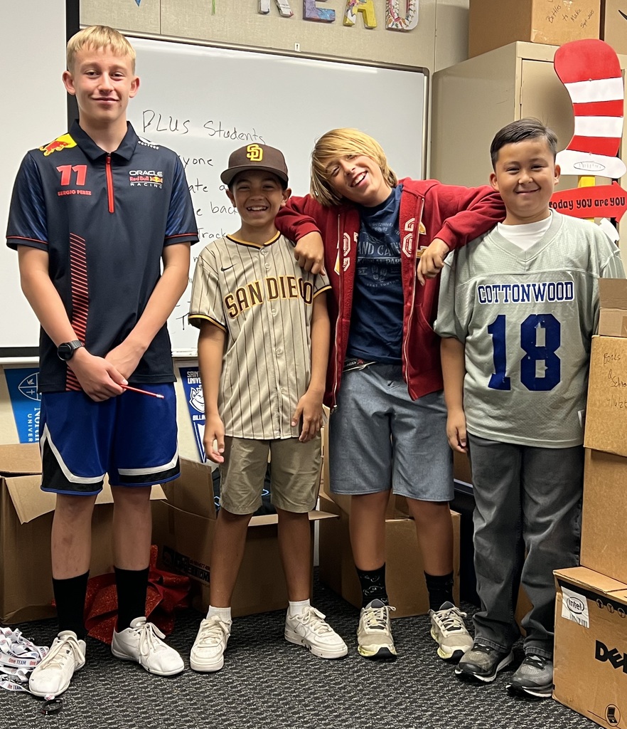 MS Boys showing their spirit