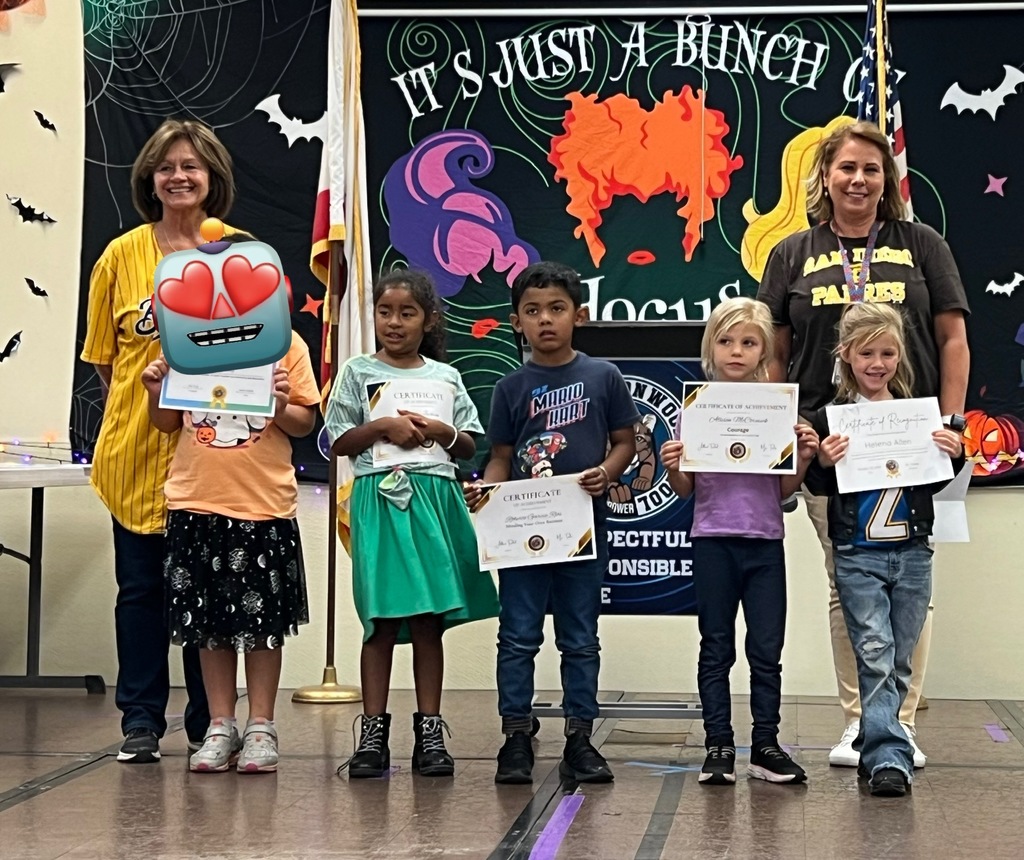 1st Grade Awardees