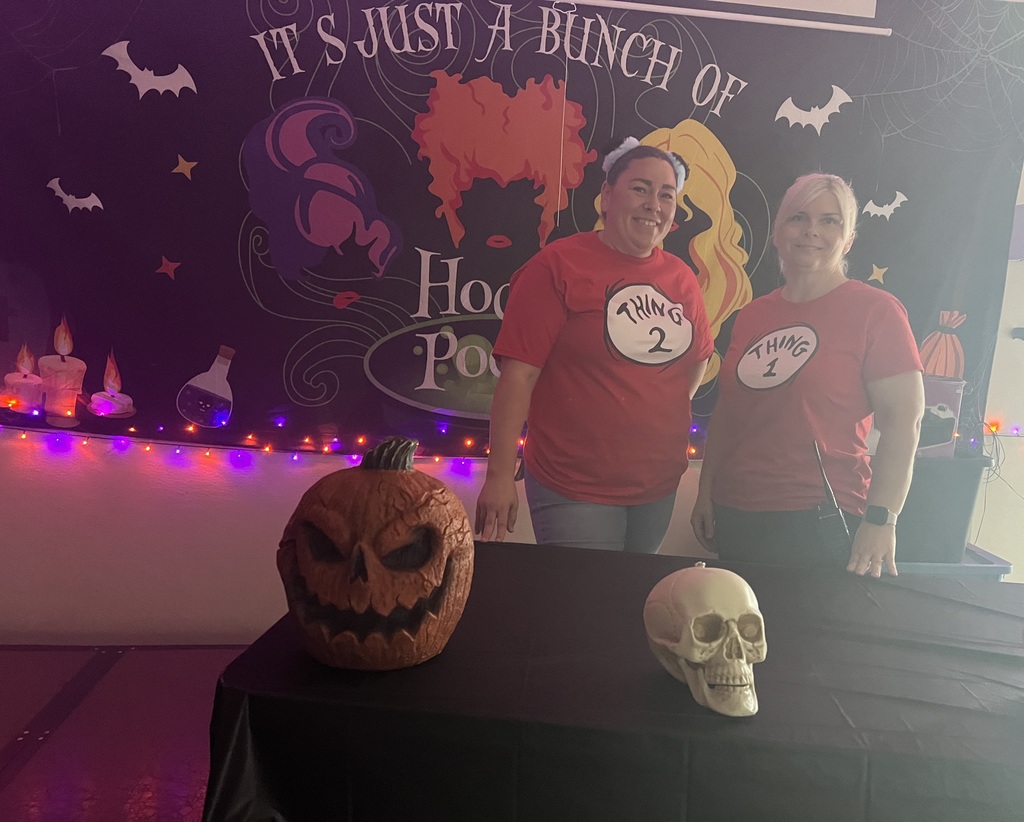 Cafeteria Thing 1 and Thing 2