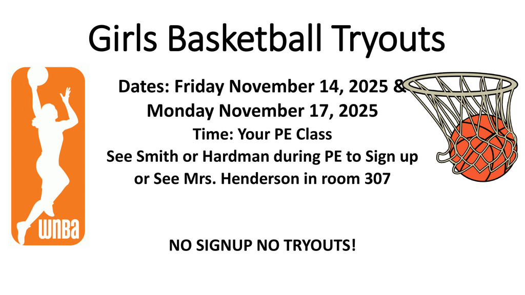 Girls Basketball Tryouts