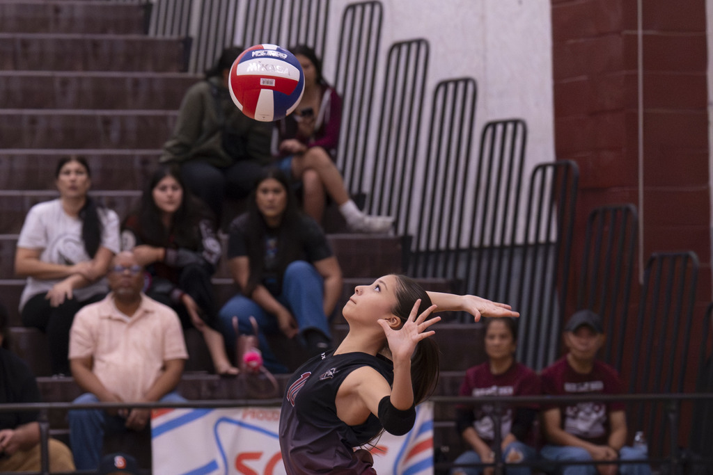 WVHS Girls Volleyball Player in action
