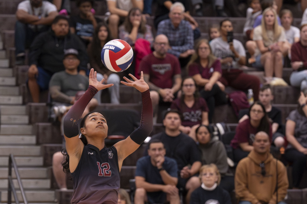 WVHS Girls Volleyball Player in action