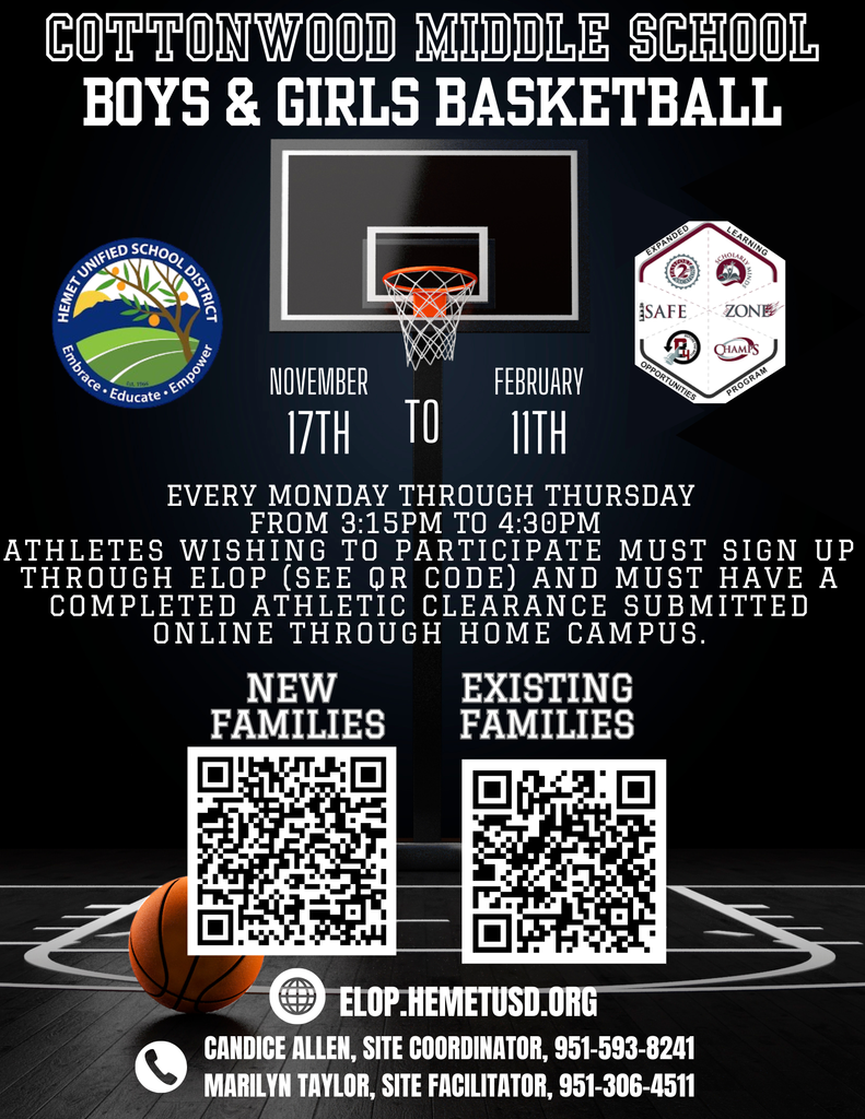 Basketball Registration Flyer