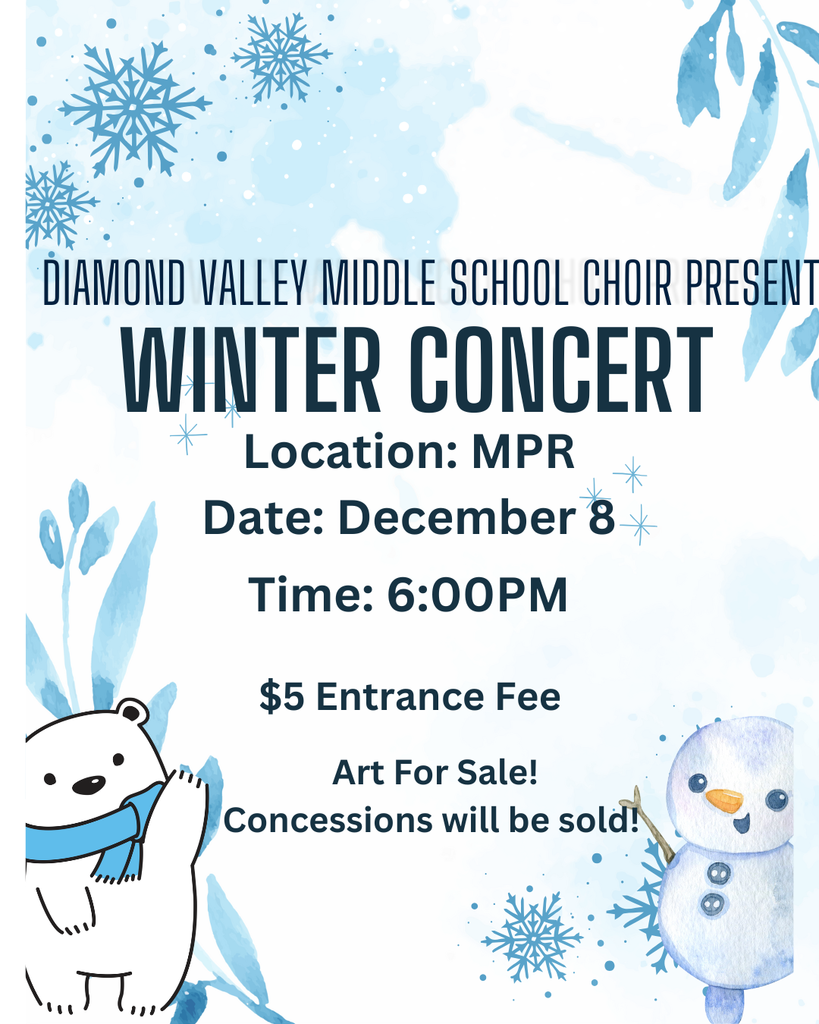 winter concert flyer