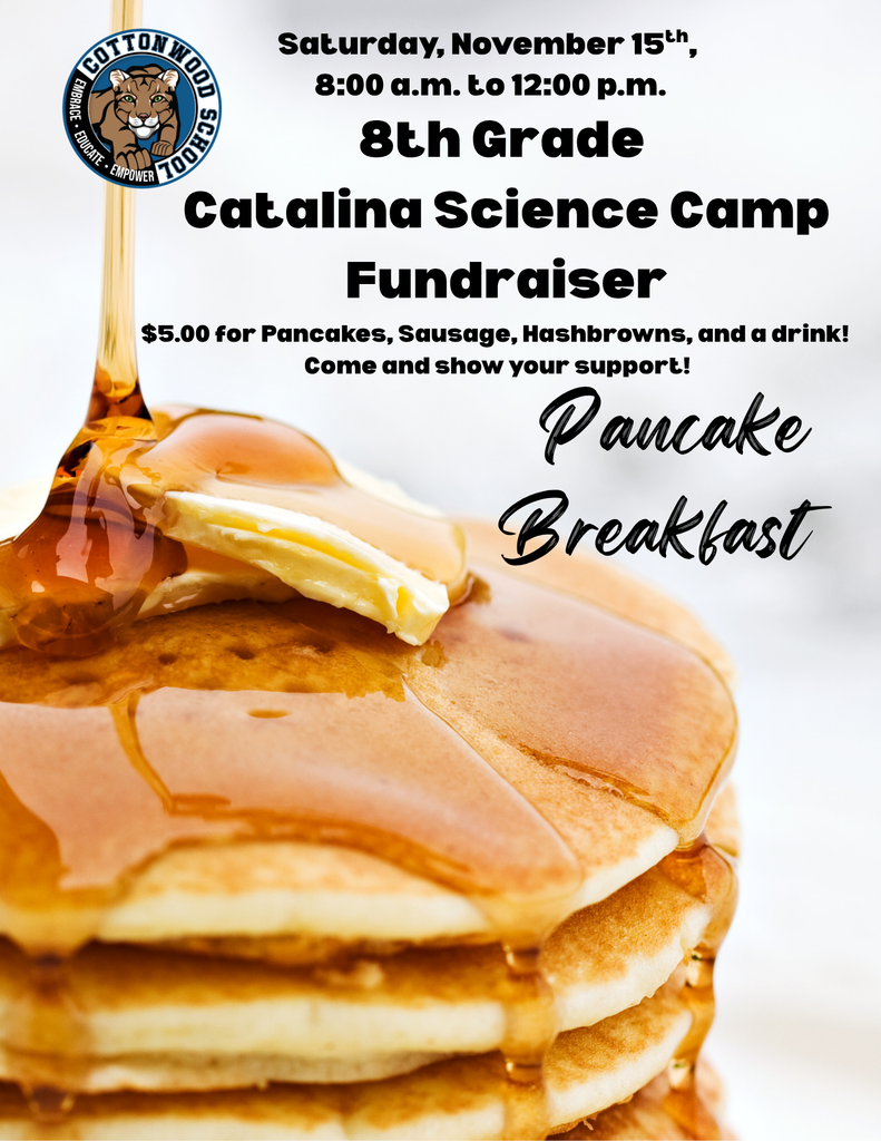Pancake Breakfast flyer