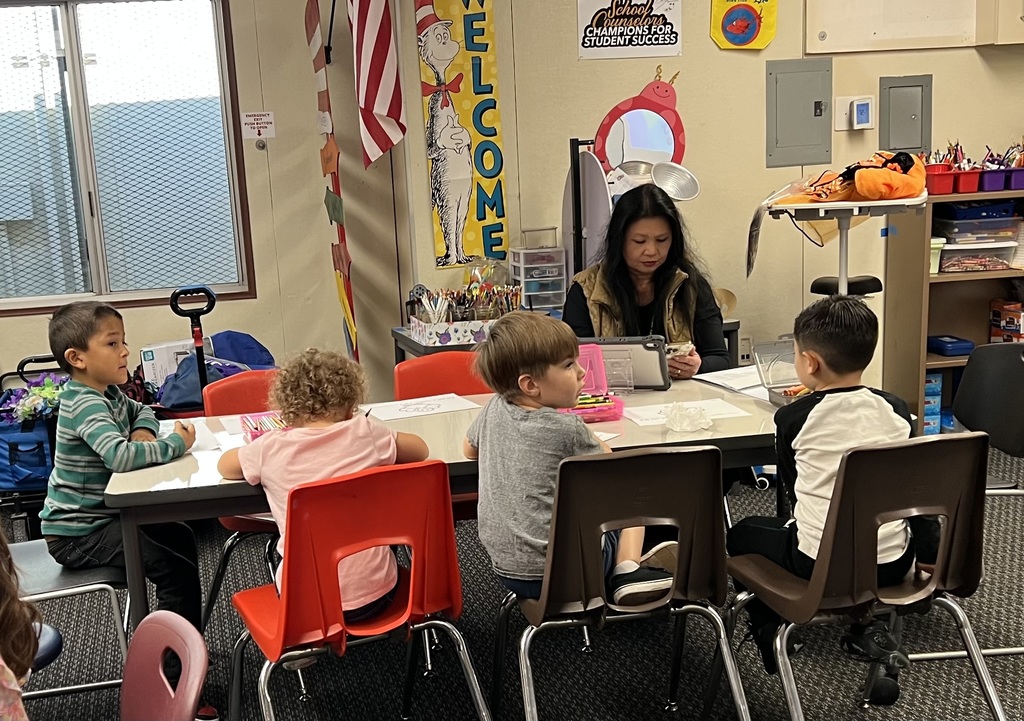 Students at work on their disguises