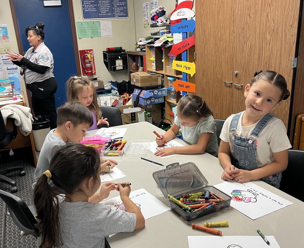 Students at work on their disguises