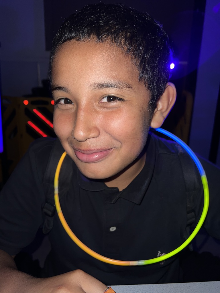 Jacob Sporting his necklace