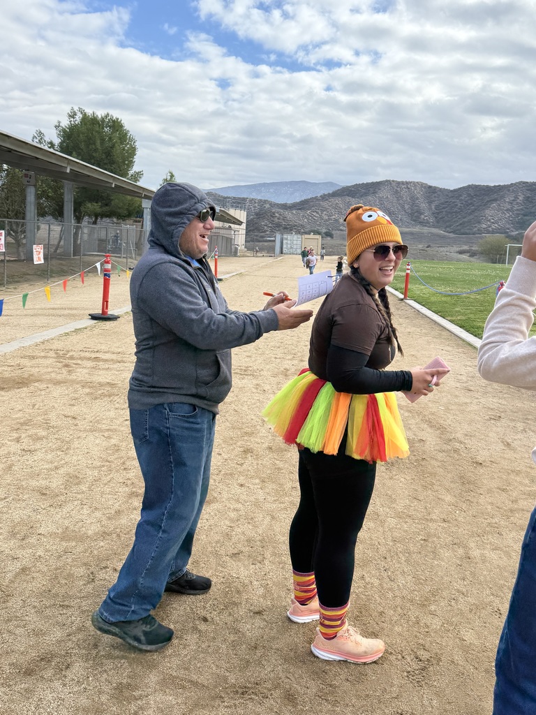 Getting her lap marked
