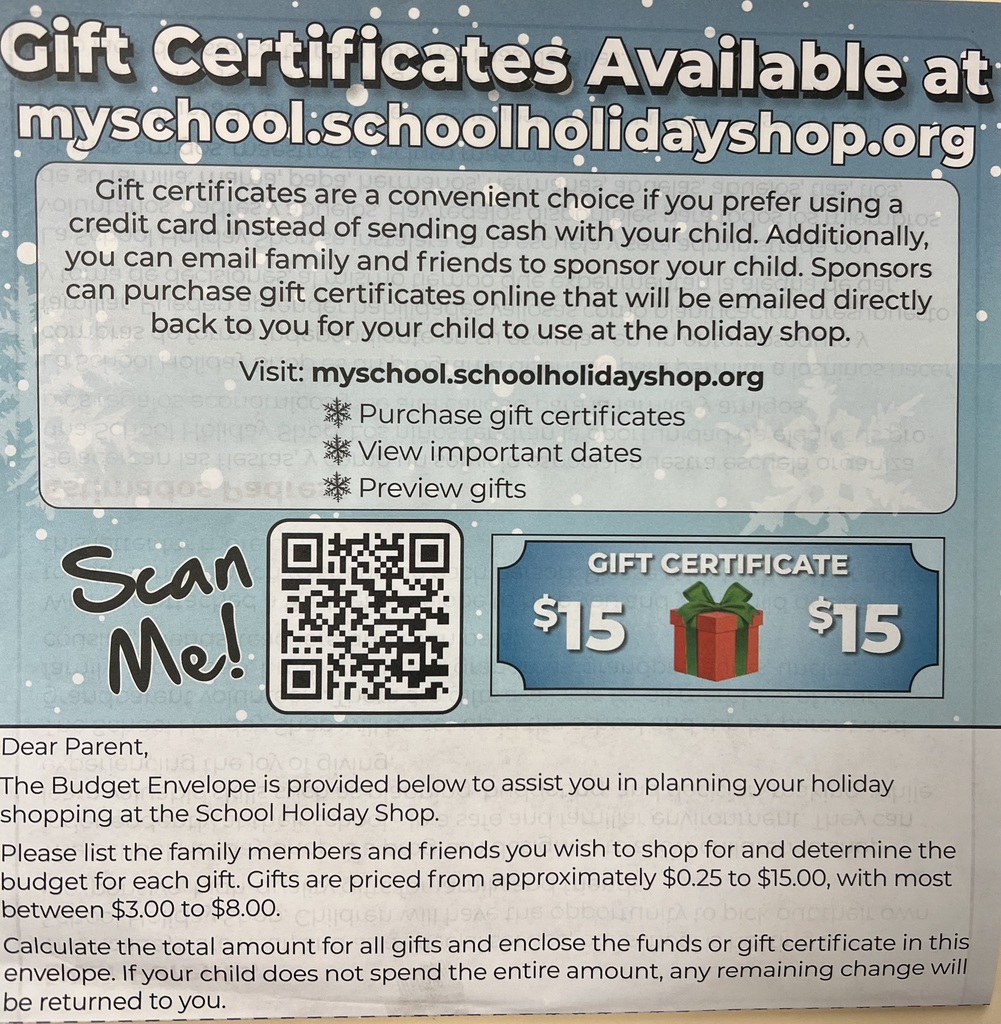 Gift Certifcate Options