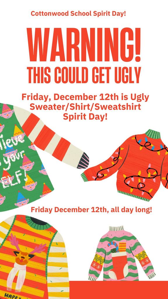 Ugly Sweater Spirit Dress Up Day (1)
