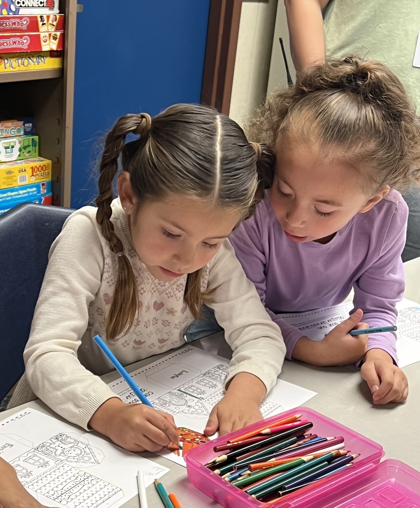 Layla and Eliani hard at work,