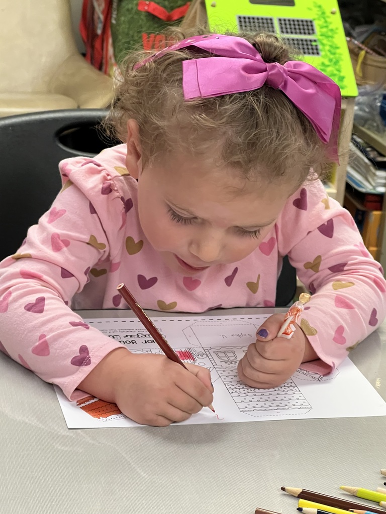 Sophia hard at work.