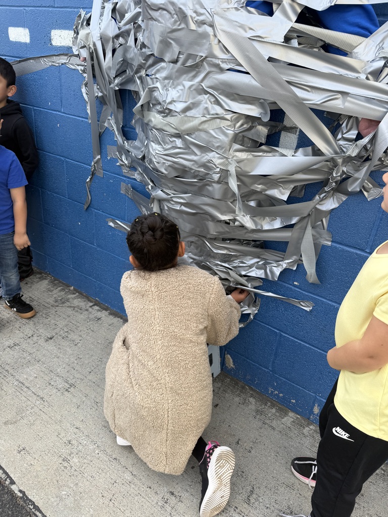 Putting on the tape!