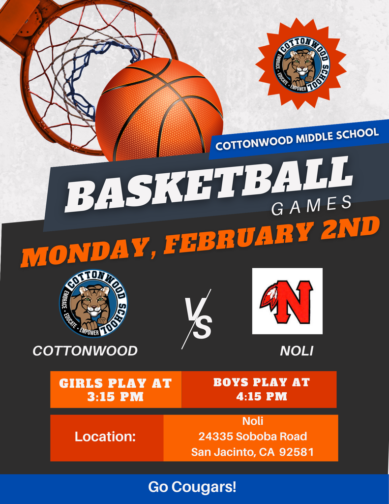 Basketball Game on Monday