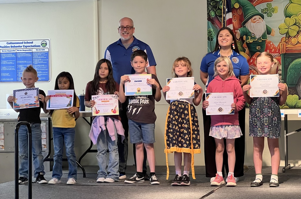 2nd Grade Awards
