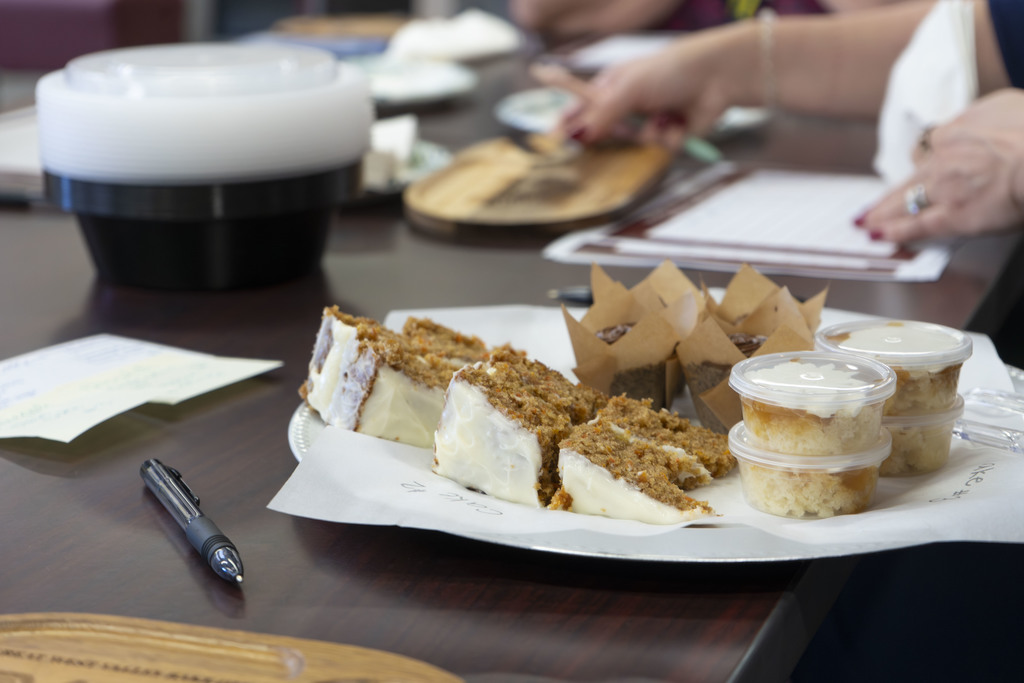 West Valley HS Bake Off Food and Judging