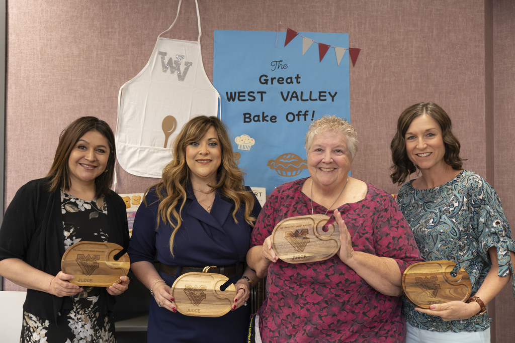 West Valley HS Bake Off Food and Judging