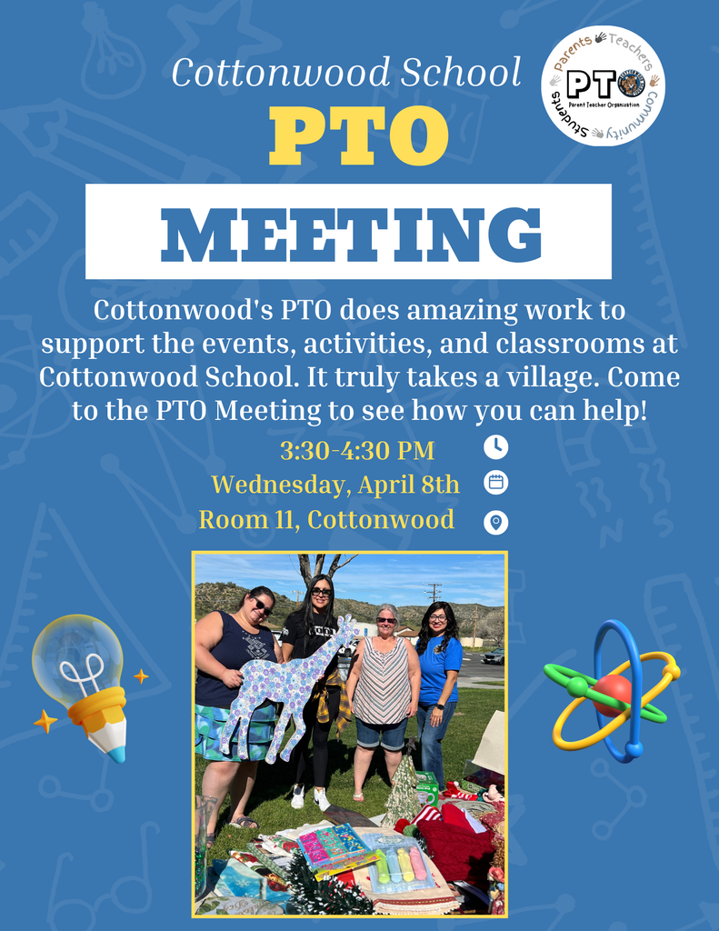 PTO Meeting on Wednesday