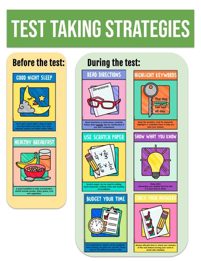 test taking strategies 