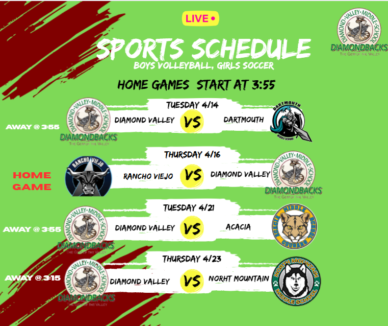 sports schedule 1