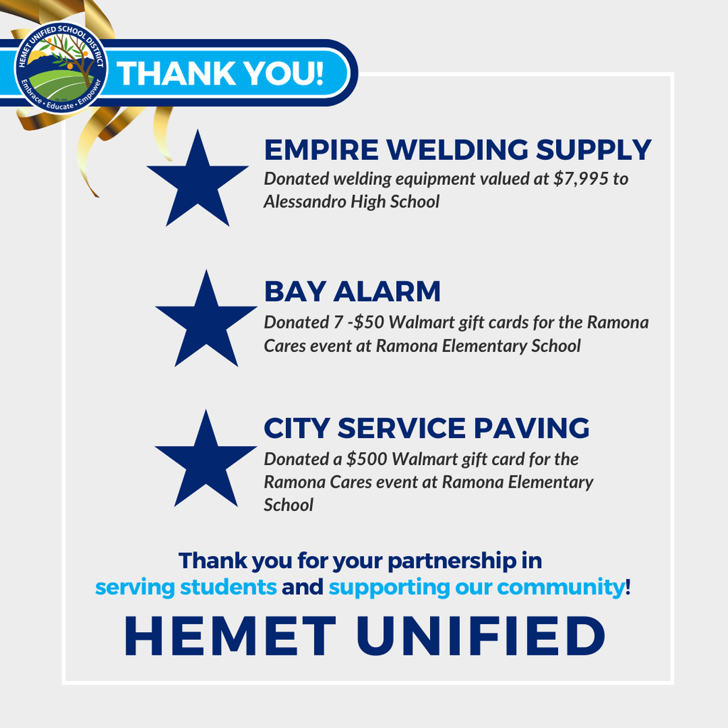 Donation Thank You's