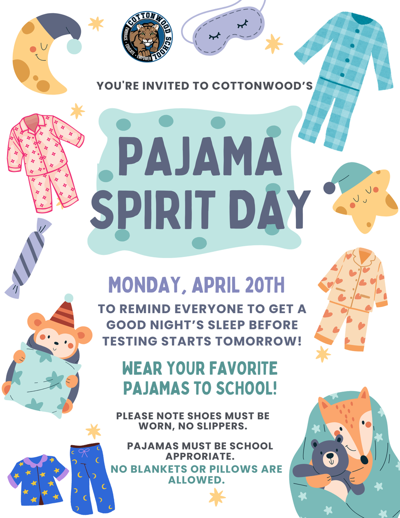 Pajama Day on Monday