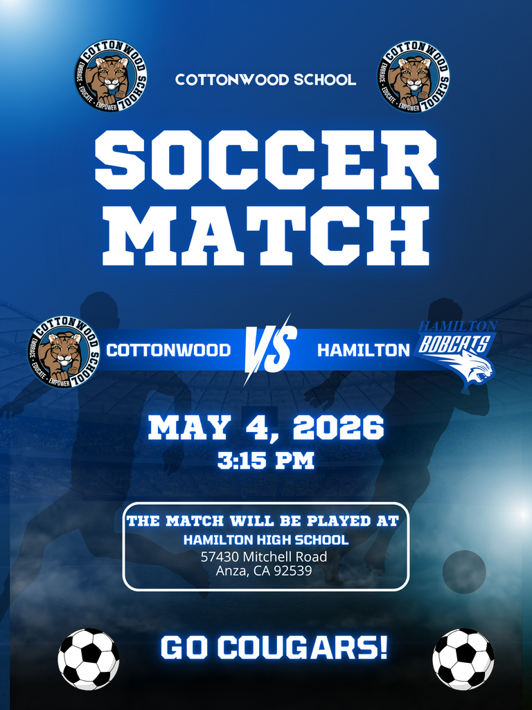 Soccer Match on Monday