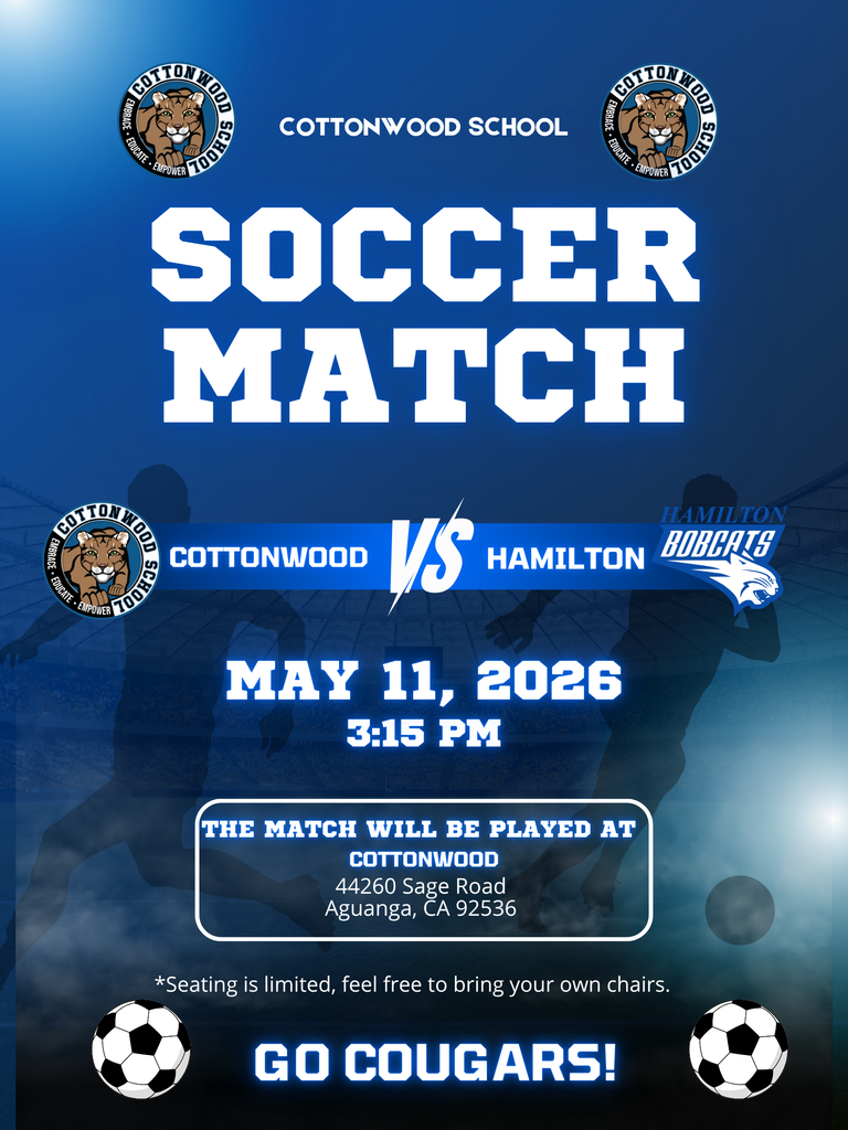 Soccer Match on Monday