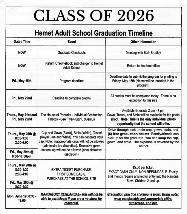 HAS Grad Timeline 26 pg1