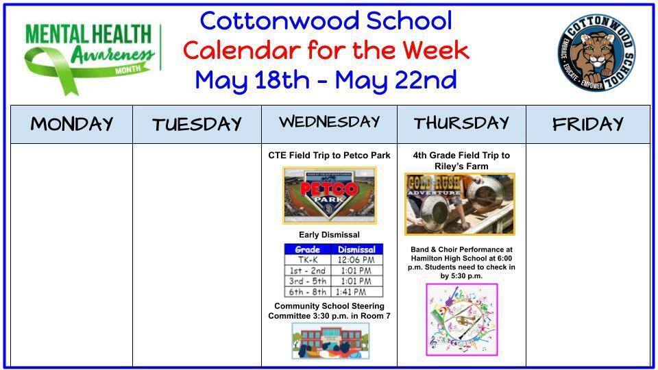 Week at a Glance
