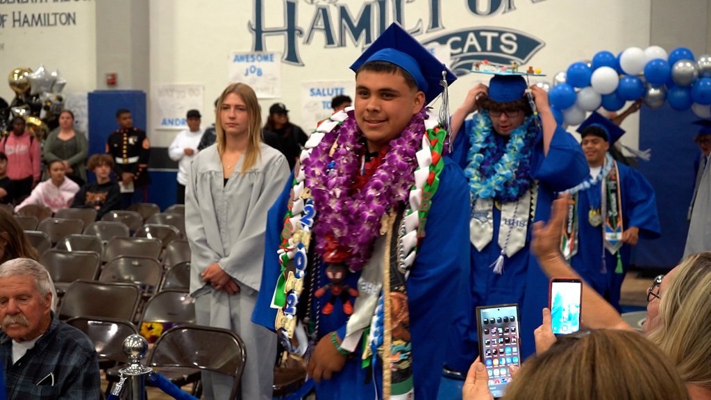 Hamilton high graduation ceremony photos