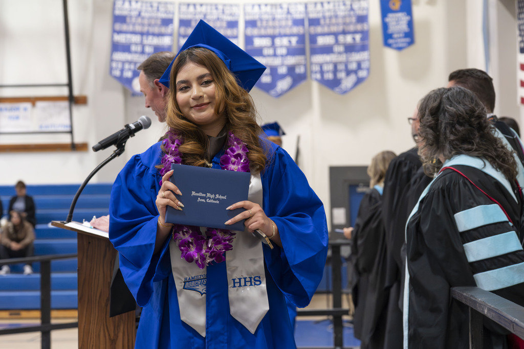 Hamilton high graduation ceremony photos