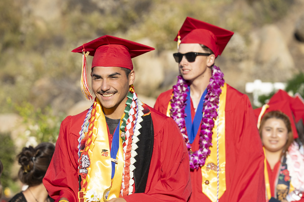 Hemet High graduation photos.