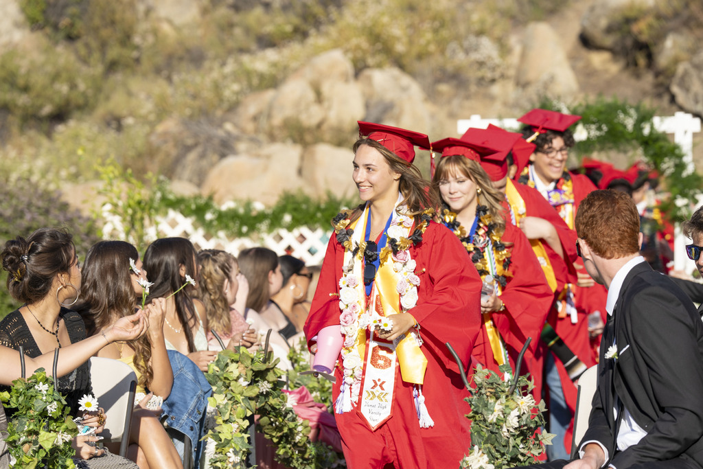 Hemet High graduation photos.