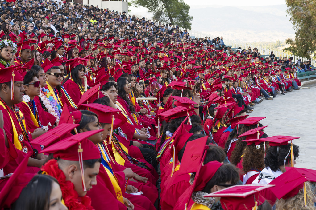 Hemet High graduation photos.