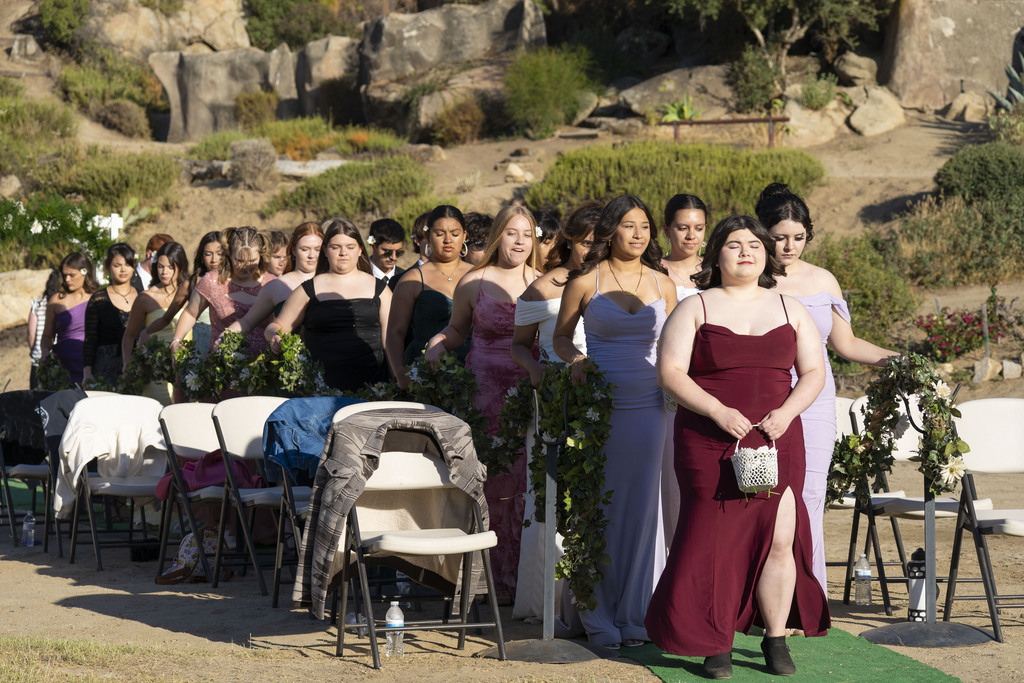 Hemet High graduation photos.