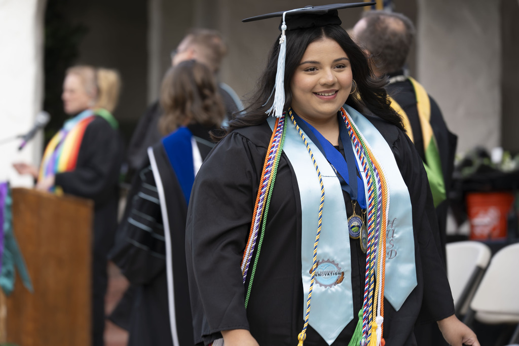 Academy of Innovation graduation pictures.