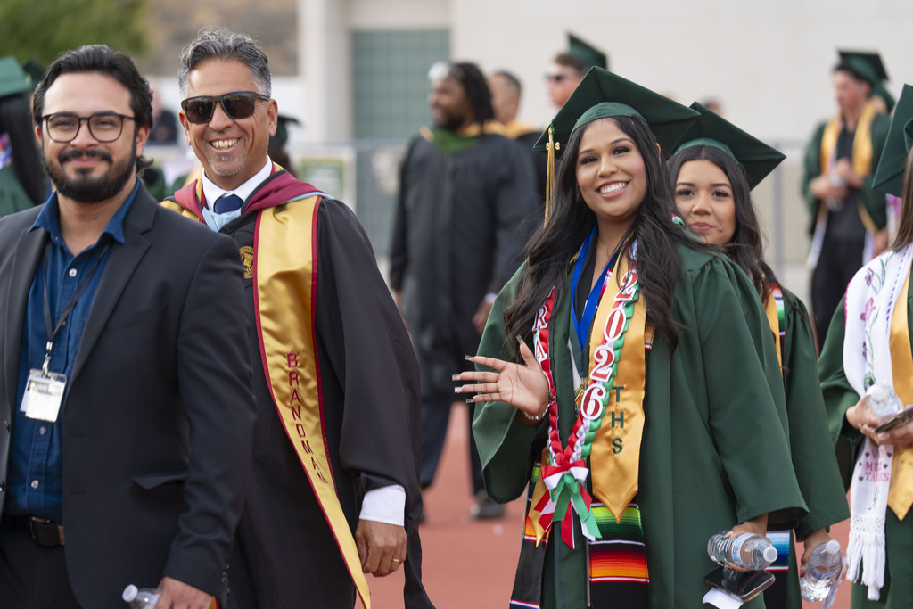 Tahquitz High School graduation photos.