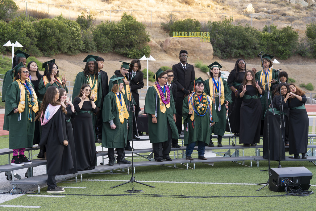 Tahquitz High School graduation photos.