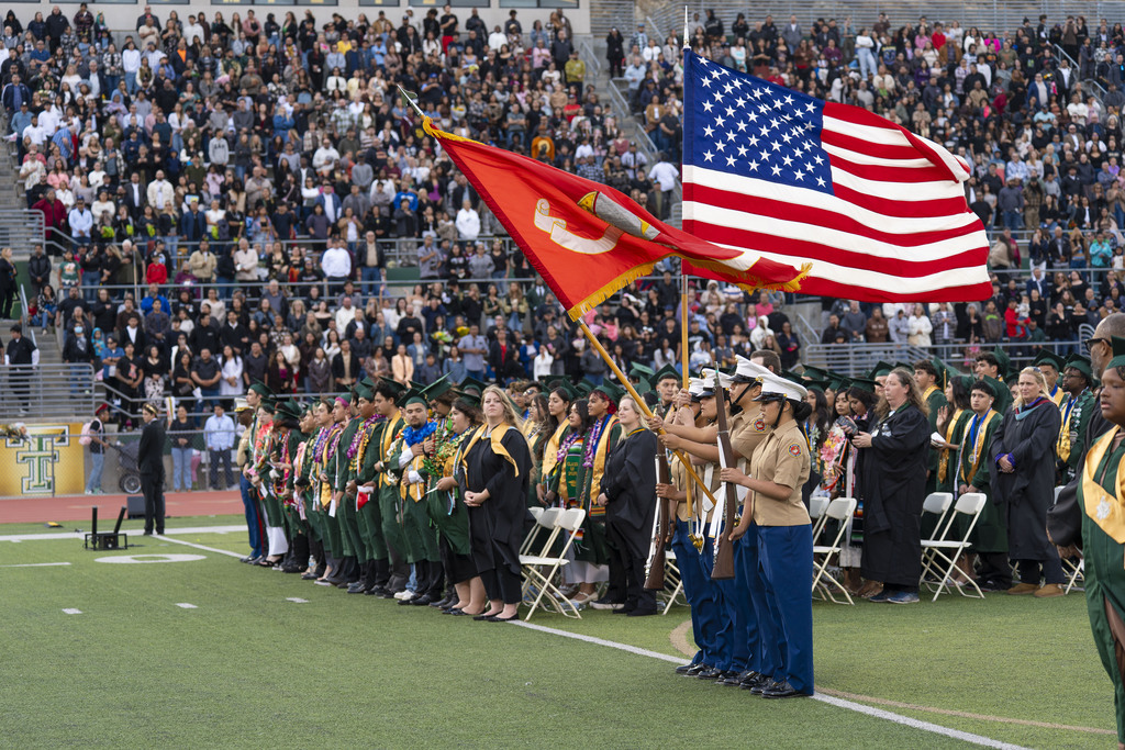Tahquitz High School graduation photos.