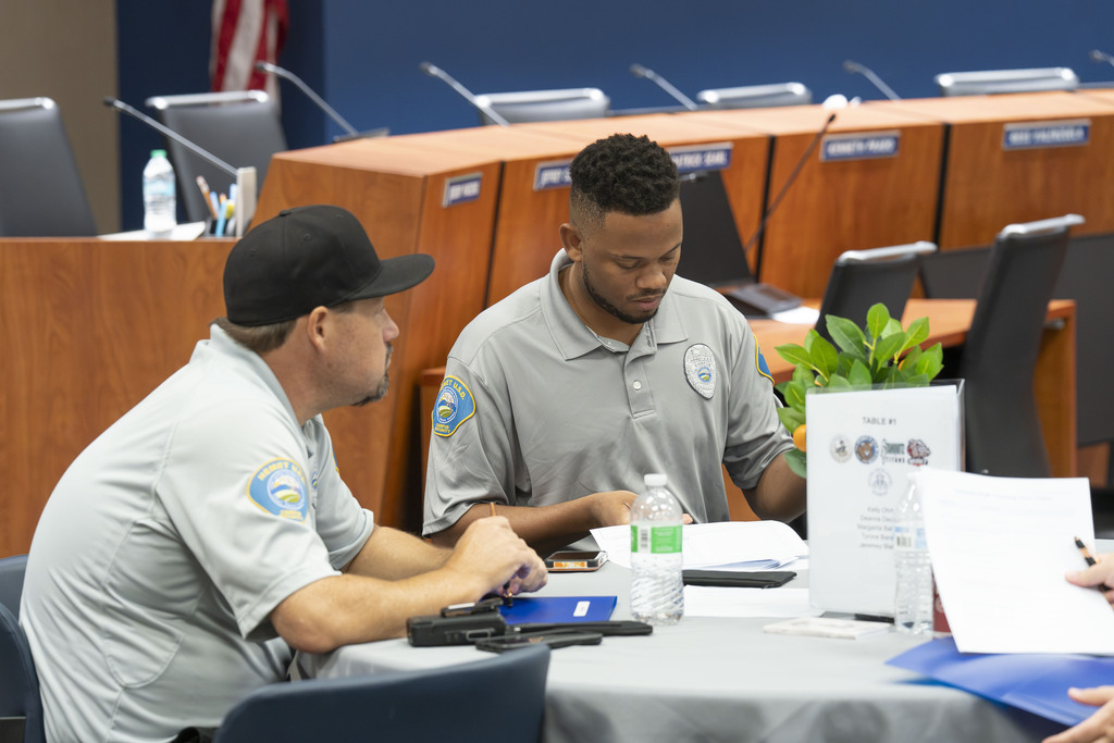 HUSD Security Staff Training Meeting
