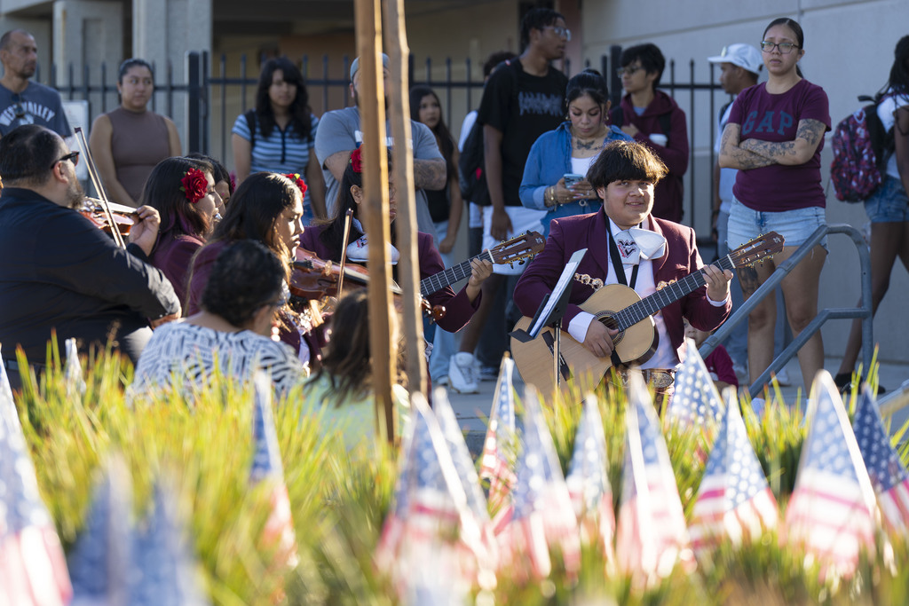 West Valley High School NJROTC 9-11 Ceremony - Mariachi