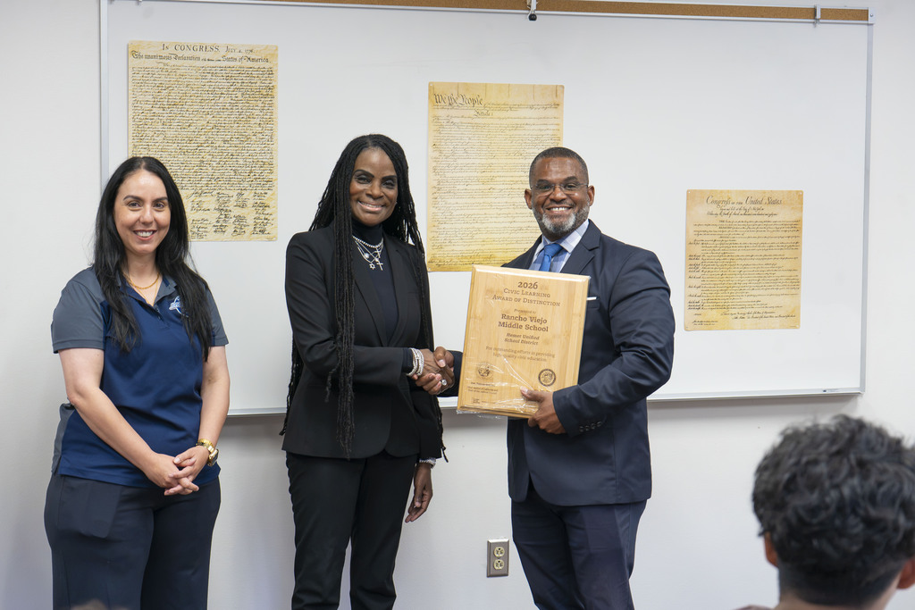 Rancho Viejo Middle School - Civic Learning Award