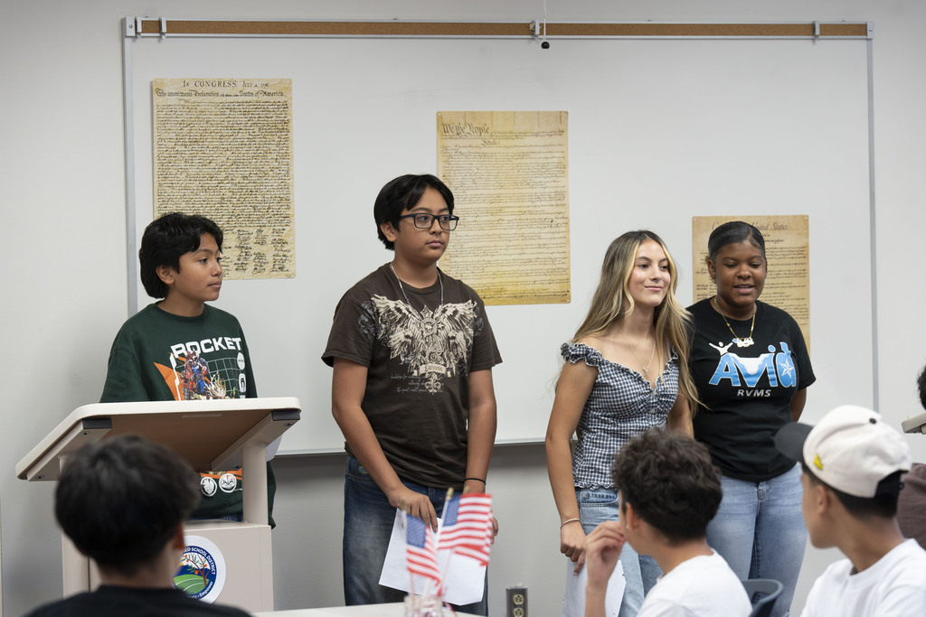 Rancho Viejo Middle School - Civic Learning Award