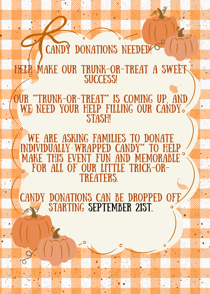 Candy Donations